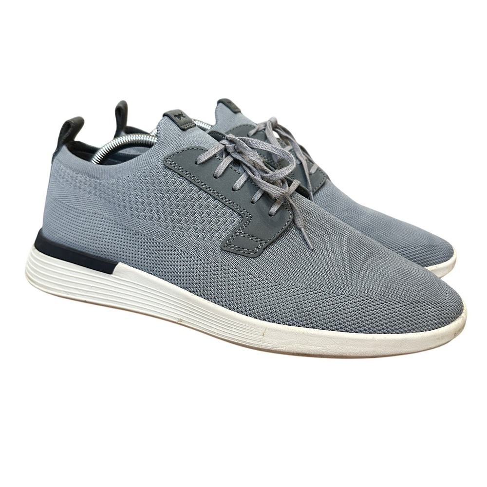 Wolf & Shepherd Mens Size 11 Gray SwiftKnit Derby Knit Sneakers Casual Shoes